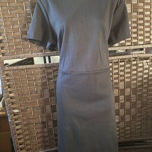 Old Navy Charcoal Midi Dress